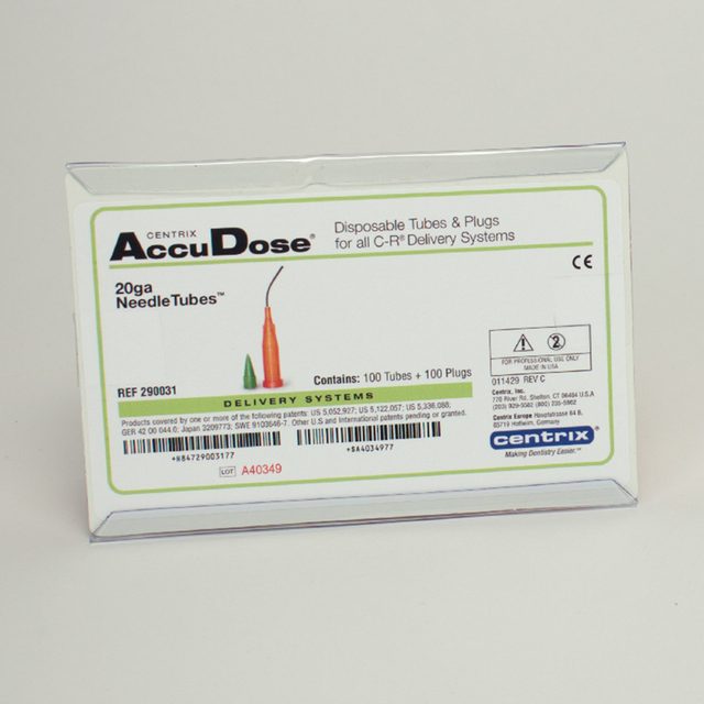 Accudose Needle Tips 20 ga, 100 Stück