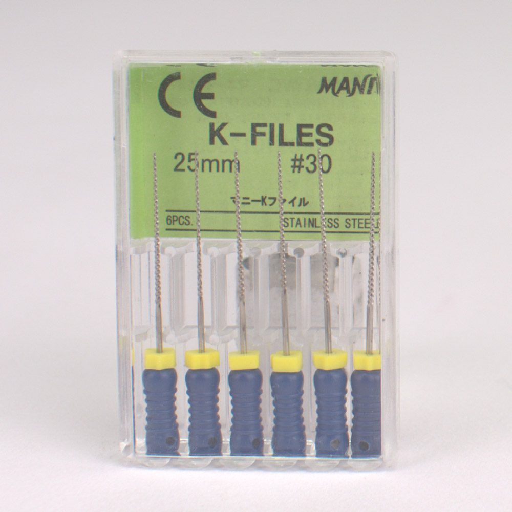 K-Feilen Mani 25mm Gr.030  Pa