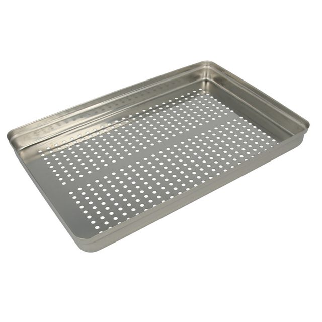Norm-Tray Deckel V2A gelocht St