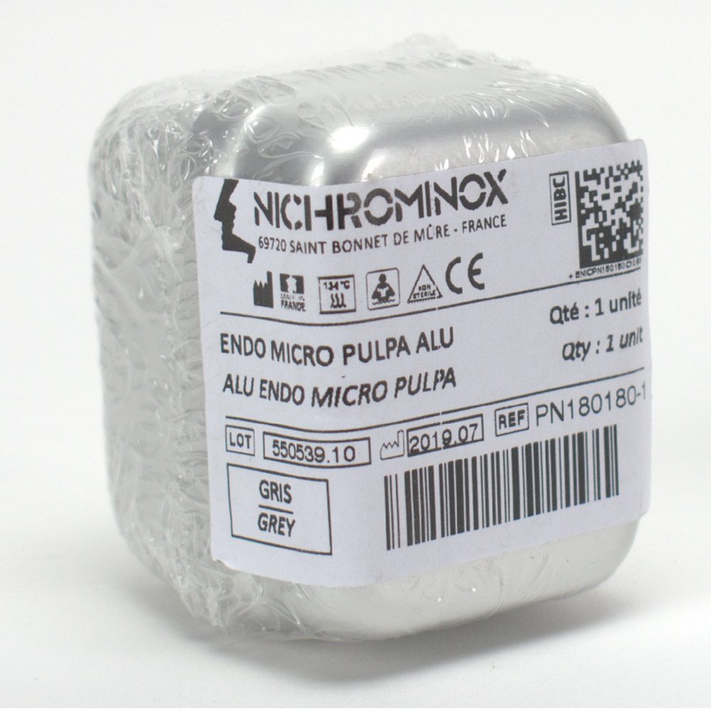 Endo Box Micro Pulpa silber 6,5x5x5cm St
