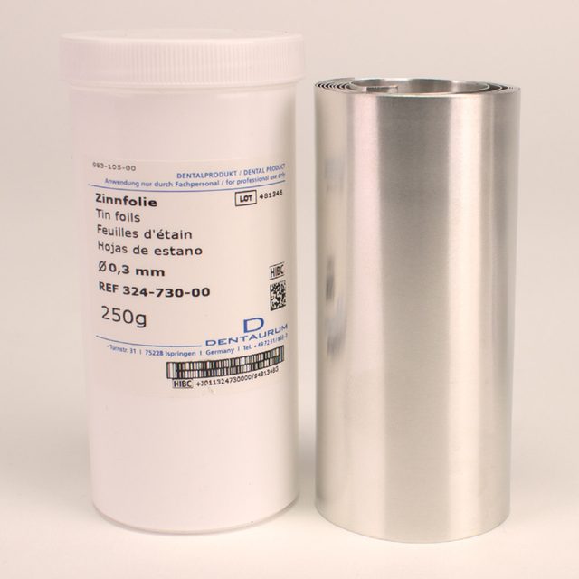 Zinnfolie 0,30mm 250G