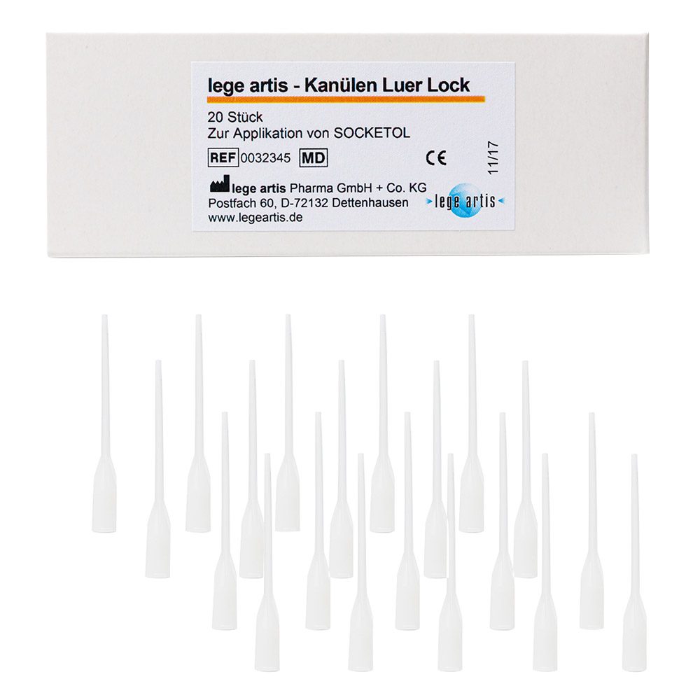 Plastik Kanülen Luer Lock Gr.2, 20 Stück