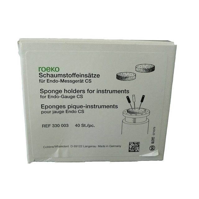 Endo Schaumstoffschwämmchen, Packung