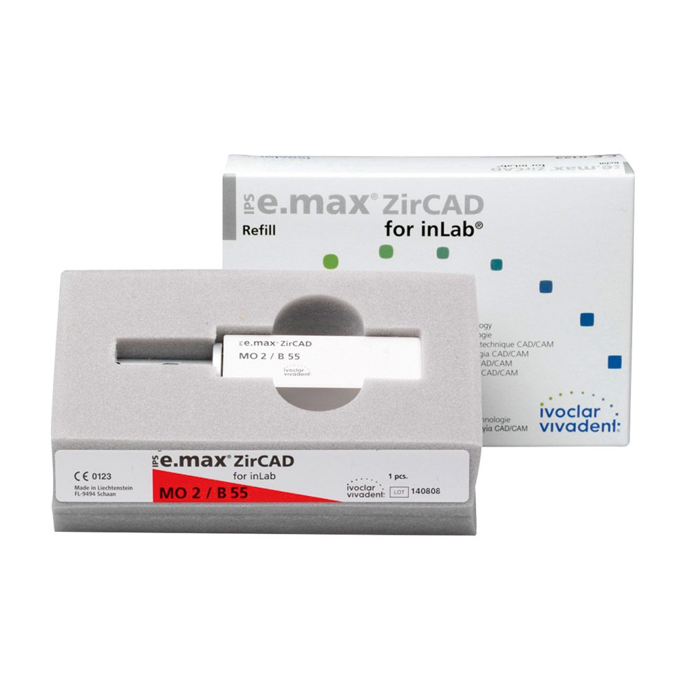 IPS e.max Zircad Inlab MO 1 B55 St