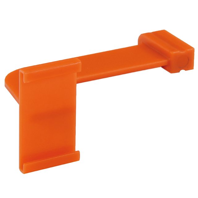 RWT Color Bissplatte Bißflügel 27x54 orange, 8 Stück