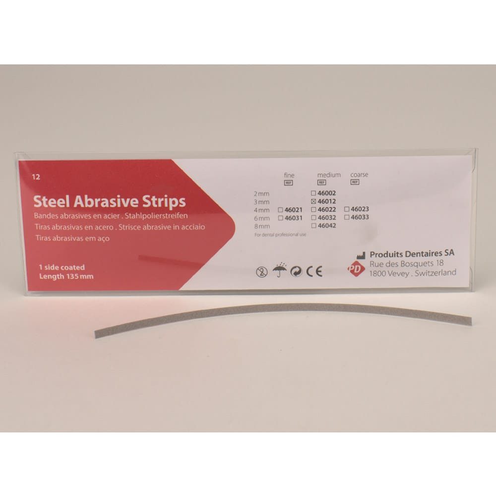 Metall Abrasiv Strips 3mm es medium 12St