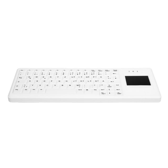 Tastatur mit Touchpad Funk weiss St