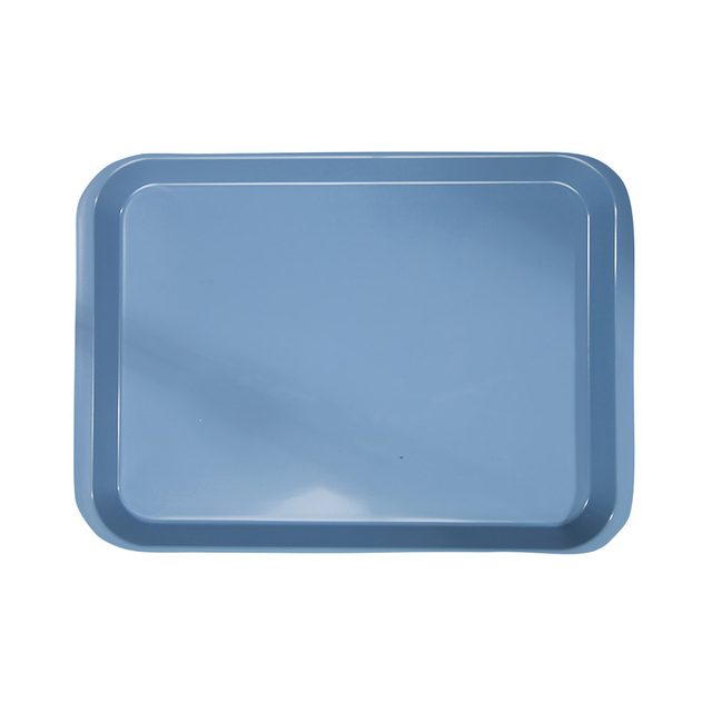 Behandlungstray ohne Einteilung blau, Stück