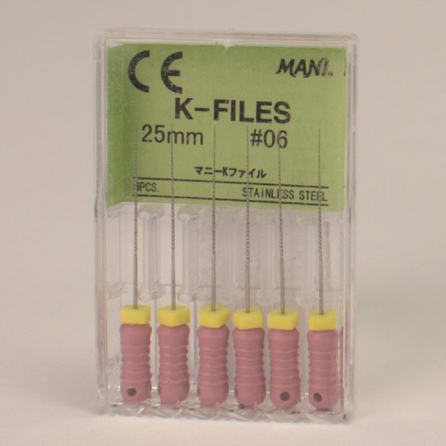 K-Feilen Mani 25mm Gr.006  Pa