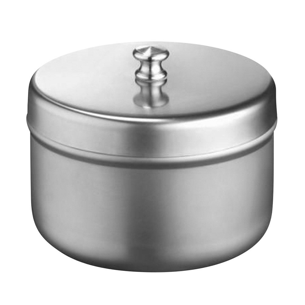 Wattebehälter Edelstahl 95 x 60 mm, Stück