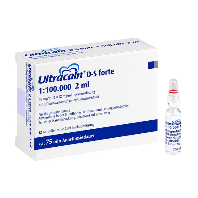 Ultracain D-S Forte Ampullen 96St Pa