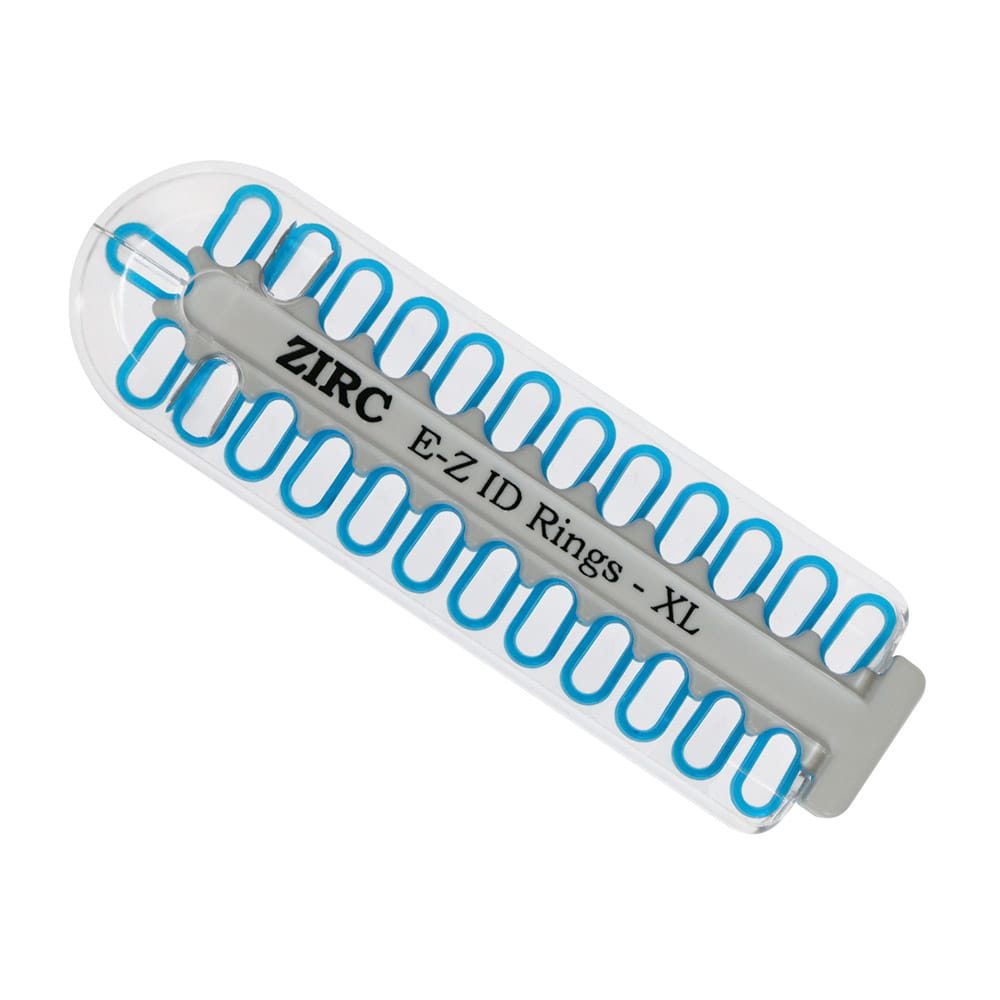 EZ-ID Markierungsringe Xgross nblau 25St