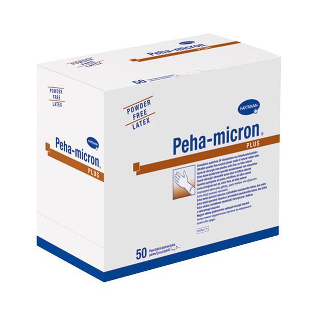 Peha-Micron Latex pdfr ster.-6,5- 50Paar