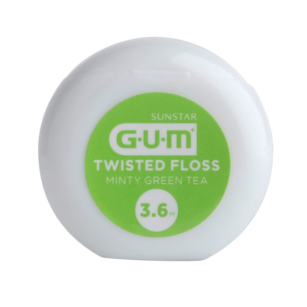 GUM TWISTED FLOSS gewachst 3,6m 144St