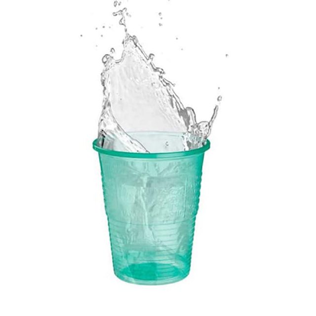 Mundspülbecher PP 200ml dgrün 20x50St