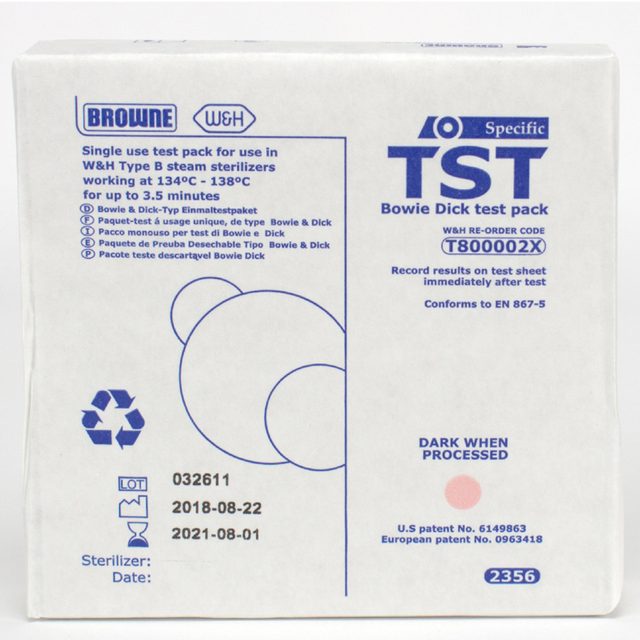 Bowie & Dick   Test Packung