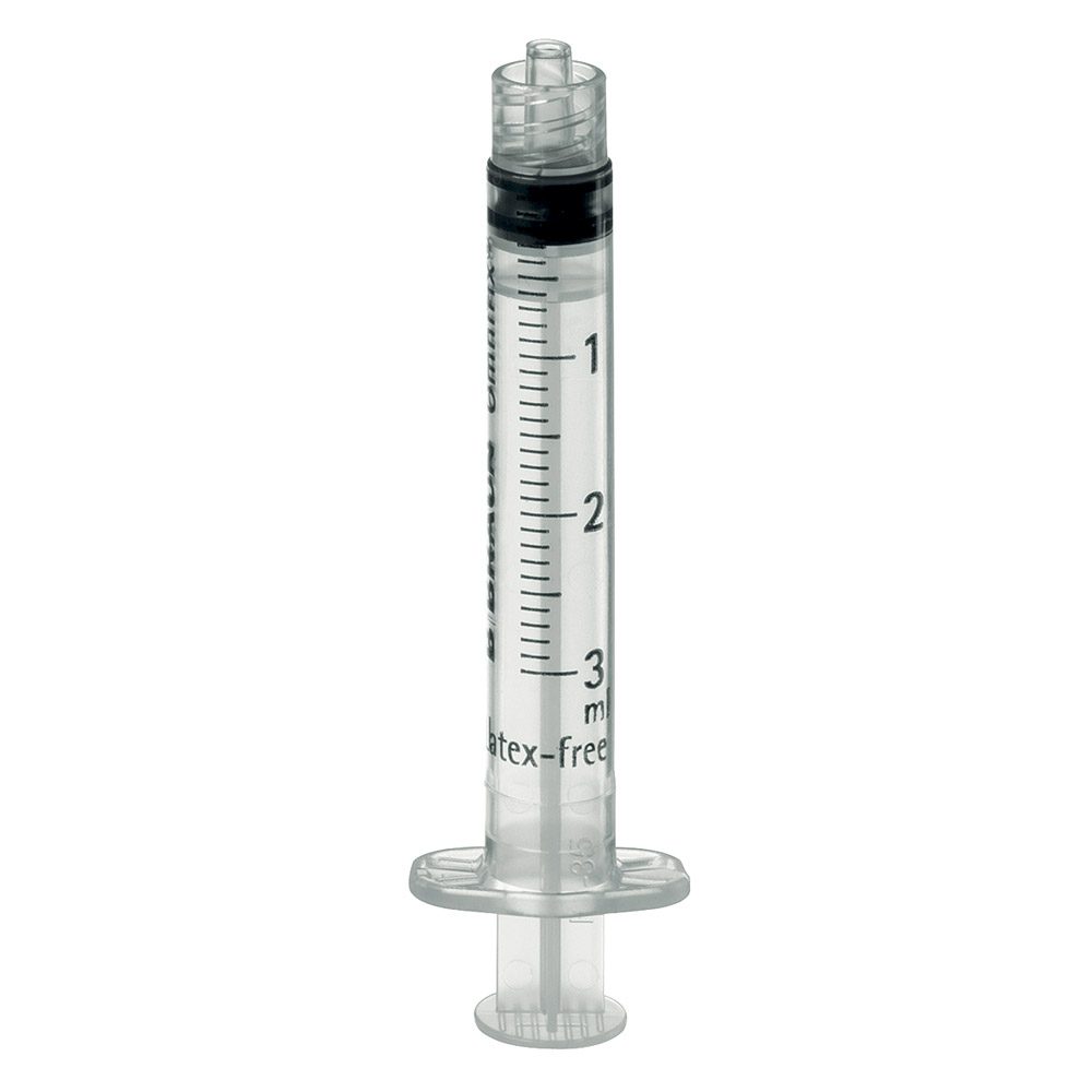 Omnifix Luer-Lock-Spritzen 3 ml, 100 Stück