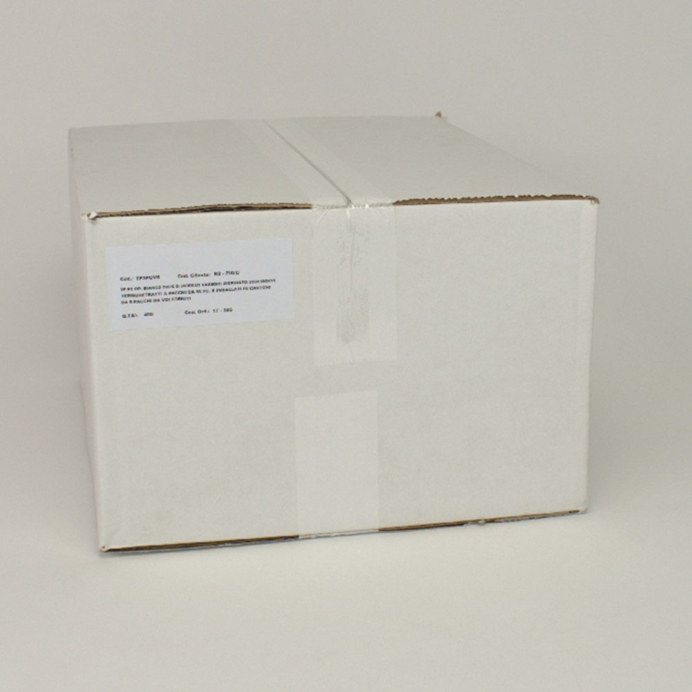 Disposable Plas.Tray white 18x28cm 400St