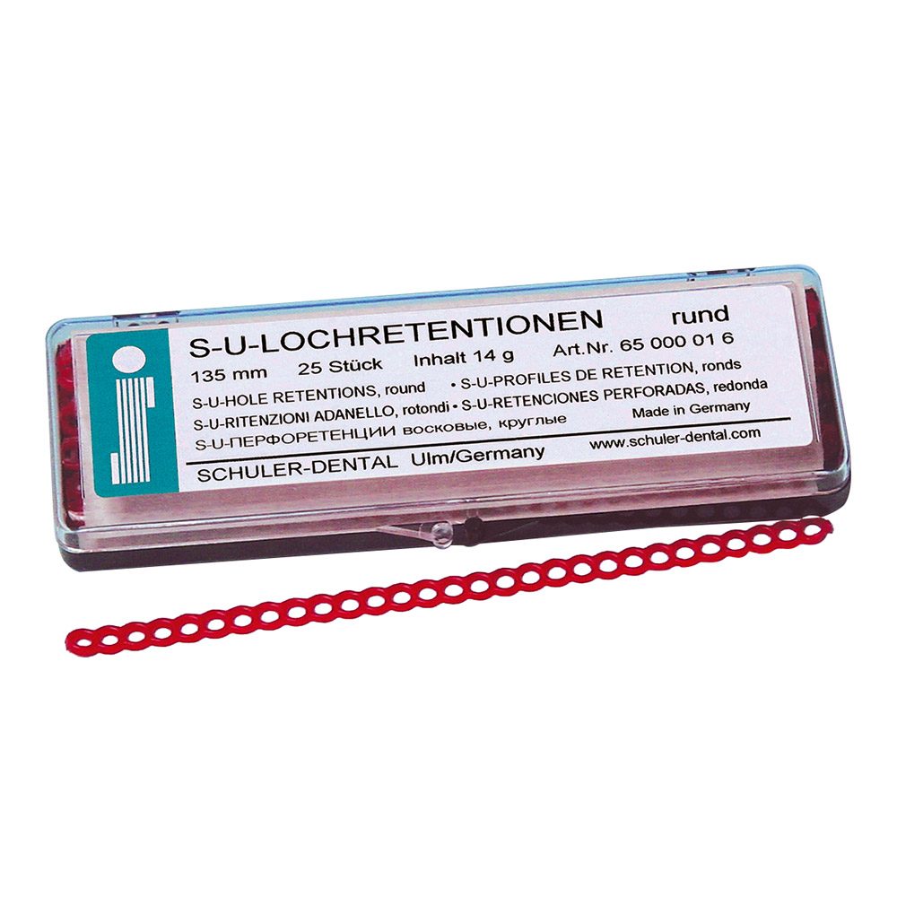 Lochretentionen rund, 250 Stück