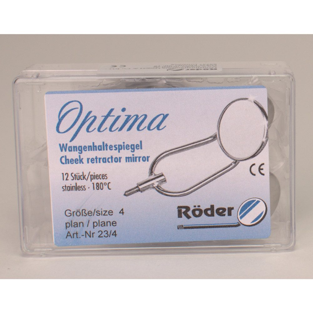 Mundspiegel Optima Wangenh./4 P Dtz