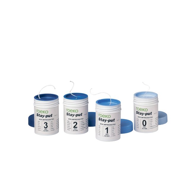 Stay-Put Retraktionsfaden 3 stark, 183 cm Packung