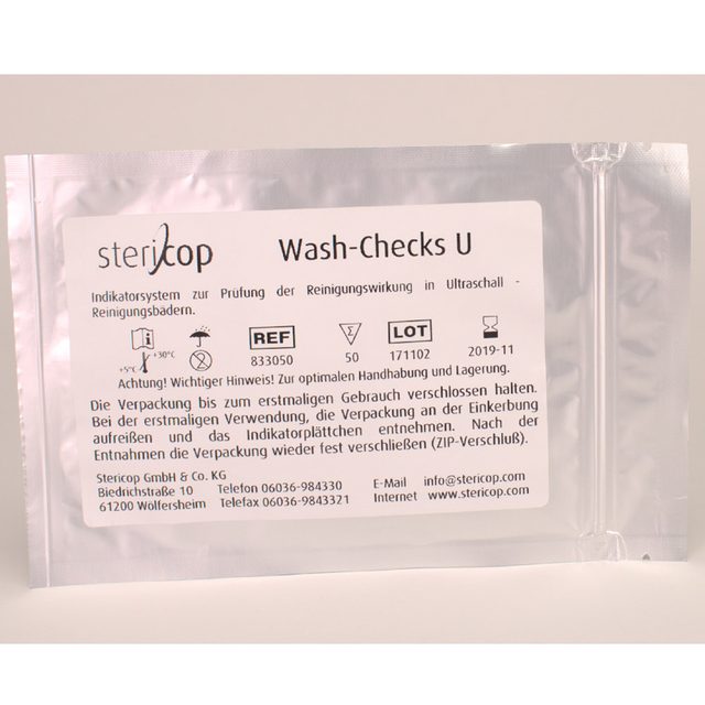 Wash-Checks Sensor pink   50St