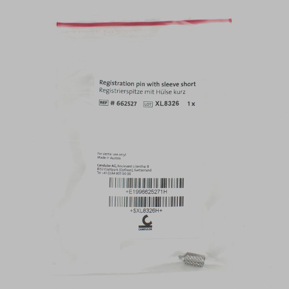 Registrierspitze m.Hülse kurz Set 15 St