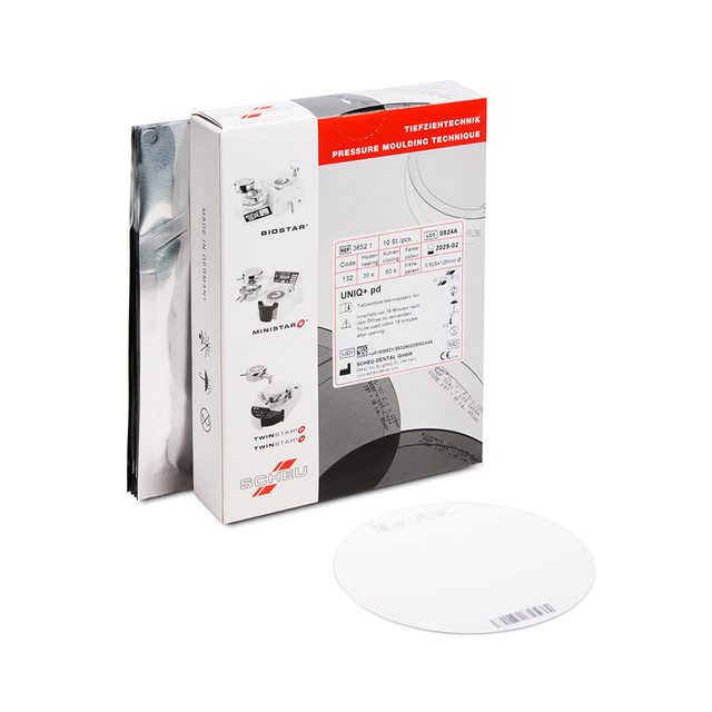 UNIQ+ pd Tiefziehfolie 0.5x125 mm rd