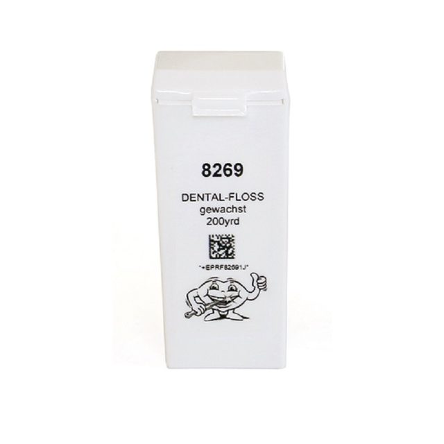 Zahnseide DENTAL-FLOSS gew. 200m Spender
