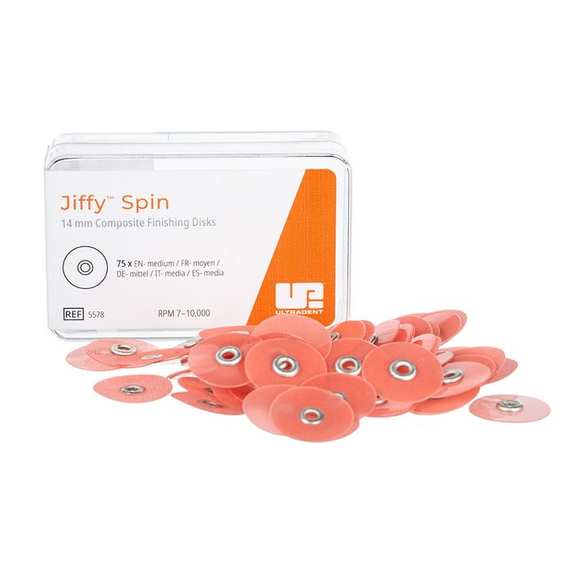 Jiffy Spin Disk 14mm medium  75St
