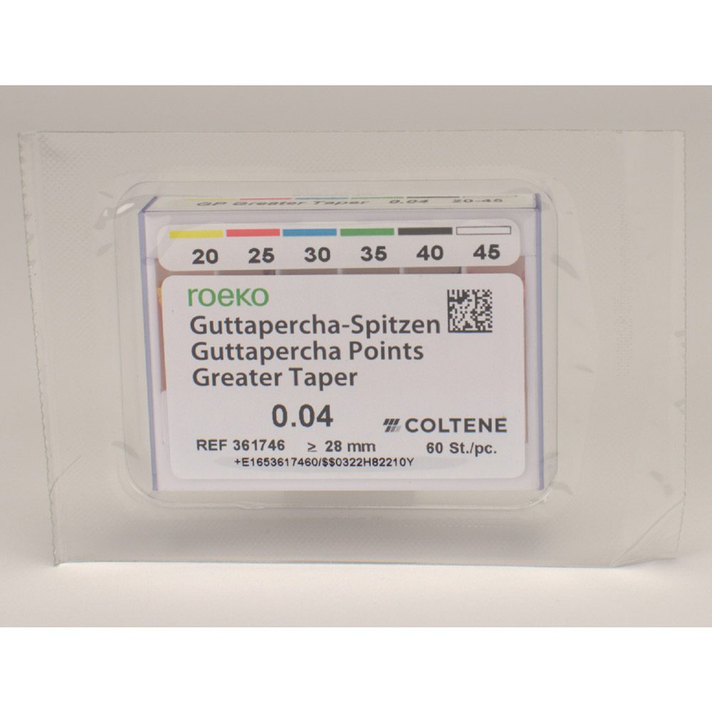 Guttaperchasp. Greater Taper 4/20-45 Pa