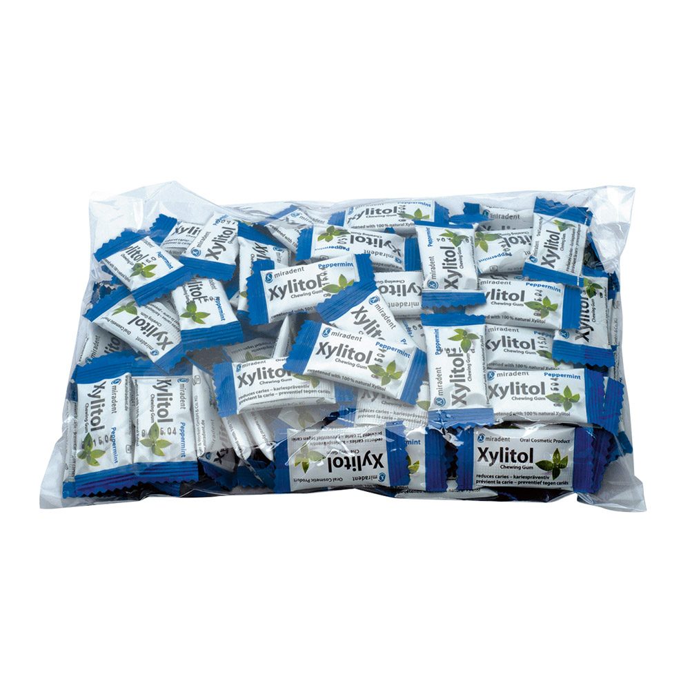miradent Xylitol Gum Peppermint 100x2St