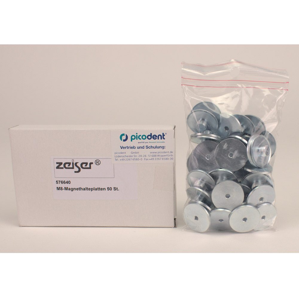 zeiser M8 Magnetplatten 50St