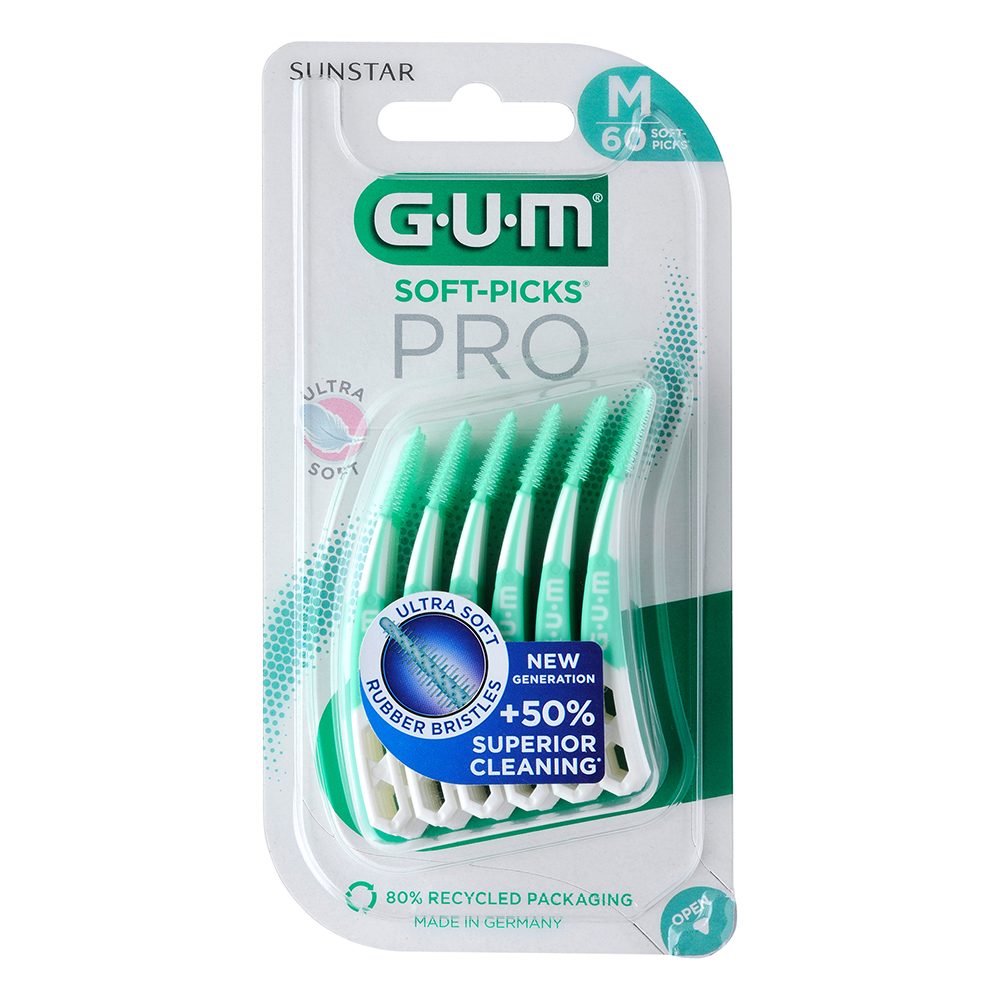 GUM SOFT-PICKS PRO M  60St