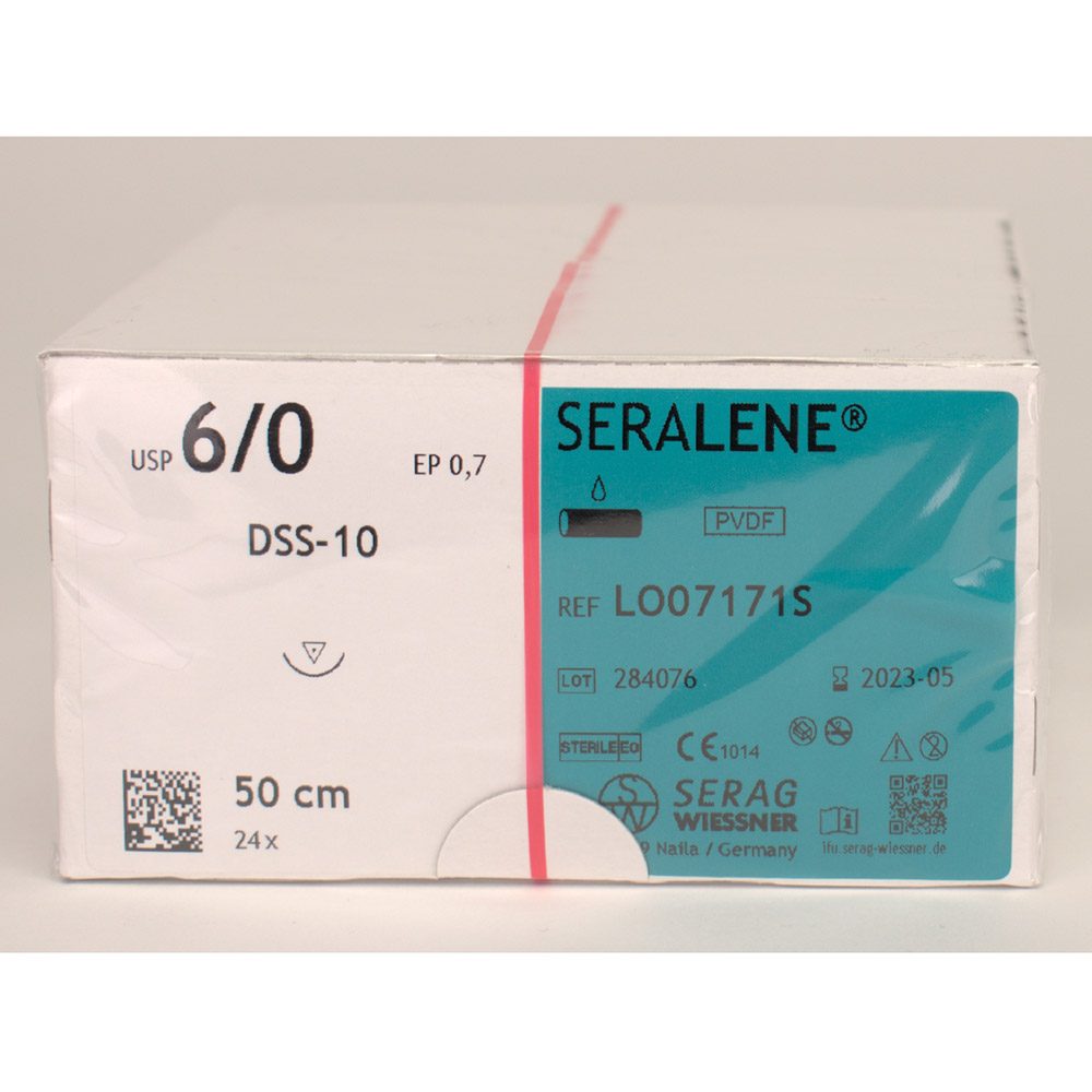 Seralene blau USP 6/0  DSS-10  2Dtz