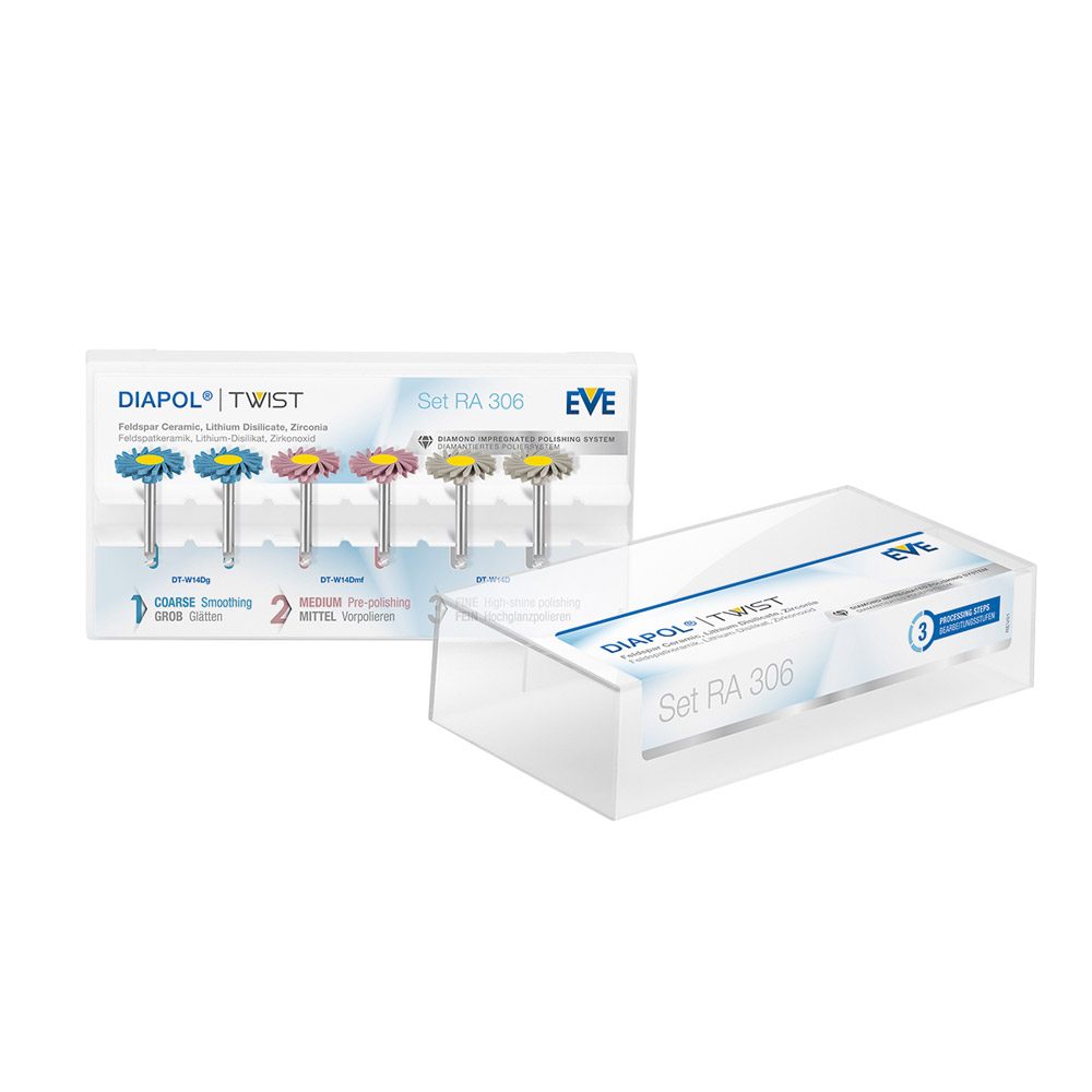 EVE Diapol Twist RA 306 Set, 6 Stück