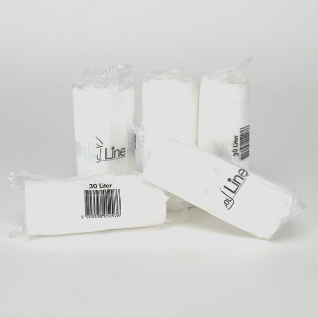 Binliner weiss 30Ltr 47x84cm 10my 10Rl
