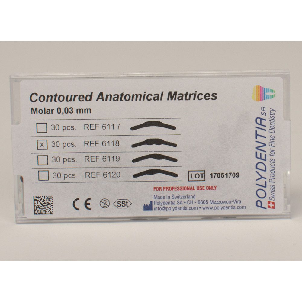 Matrizen anat. bomb.tiefe MOD Molar 30St