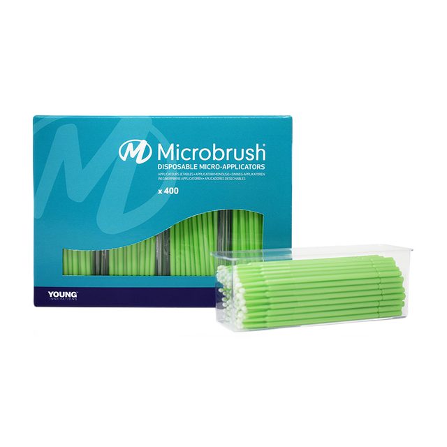 Microbrush plus reg. grün  400St