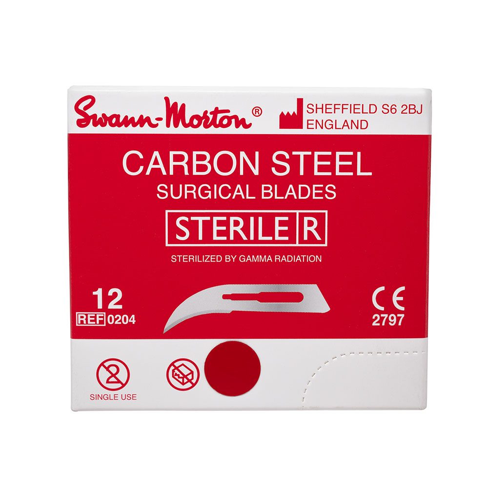 Skalpellklingen Swann Morton 12 steril