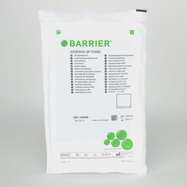 Barrier Abdecktuch 50x50cm 3lg  65St