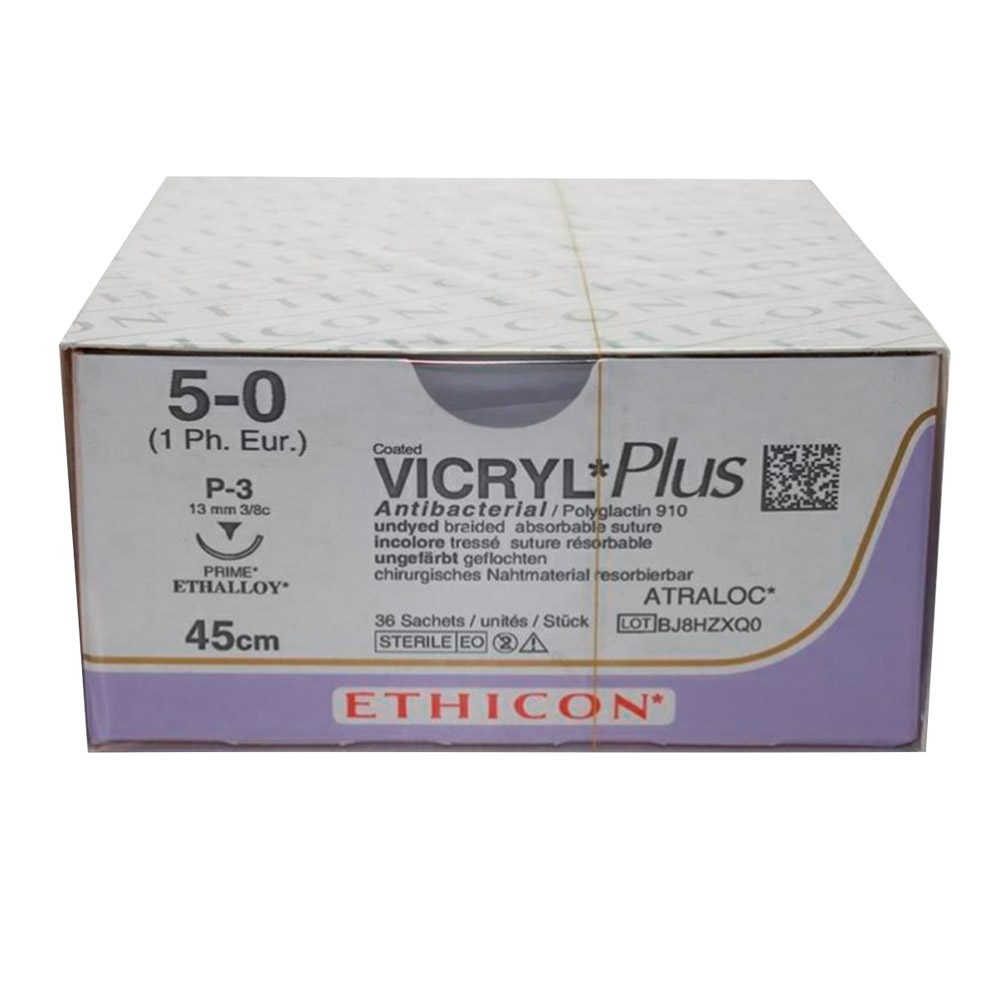 Vicryl Plus 4-0 P3 Prime 45cm 3Dtz