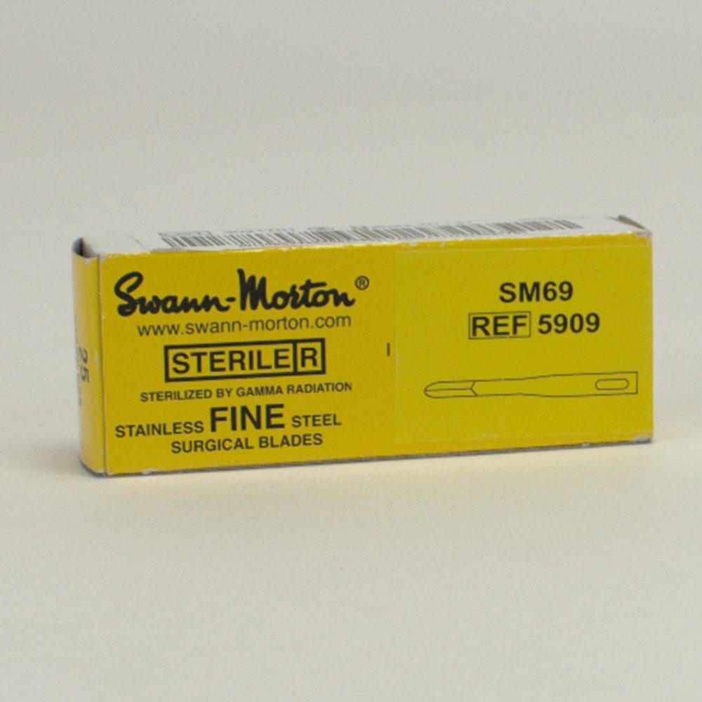 Skalpellklingen Swann Morton 69 steril