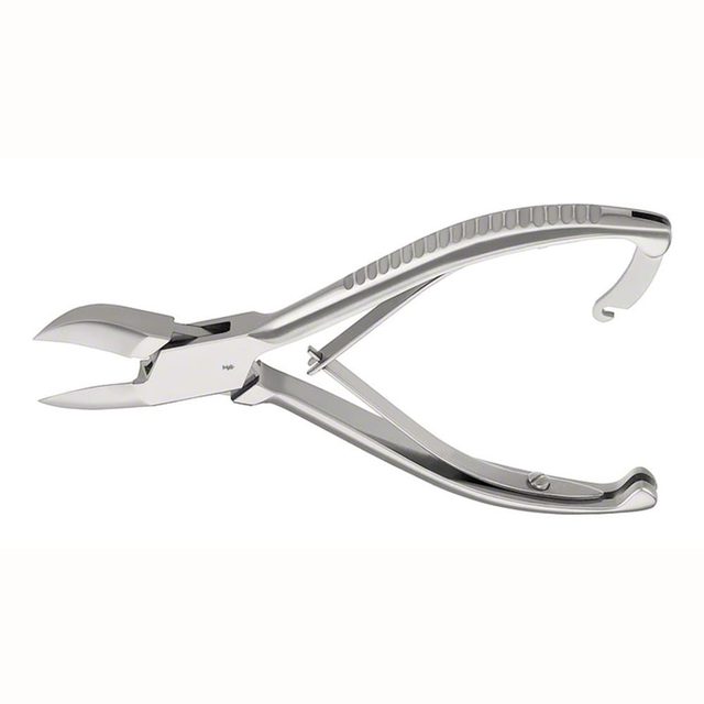 Nagelzange 145mm gehöhlte Schneide St