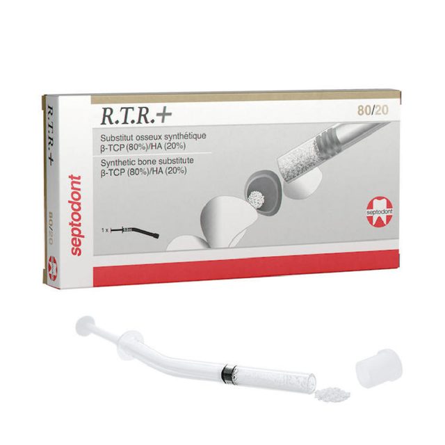 R.T.R.+ 80/20Knochenersatzmaterial, 0,5 cm3 Spritze