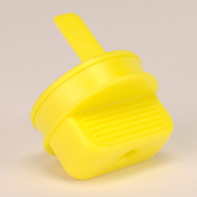 Verschlussdeckel f. Filter gelb  St