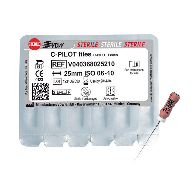 C-Pilot Feilen steril 006 25mm 6St