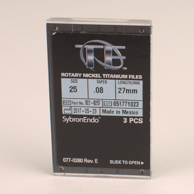 Twisted Files 25/.08 Taper 27mm 3St