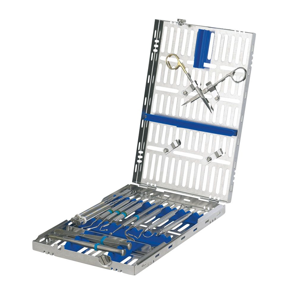 IMS Kassette Signature Chirurgie 18 Instrumente blau, Stück