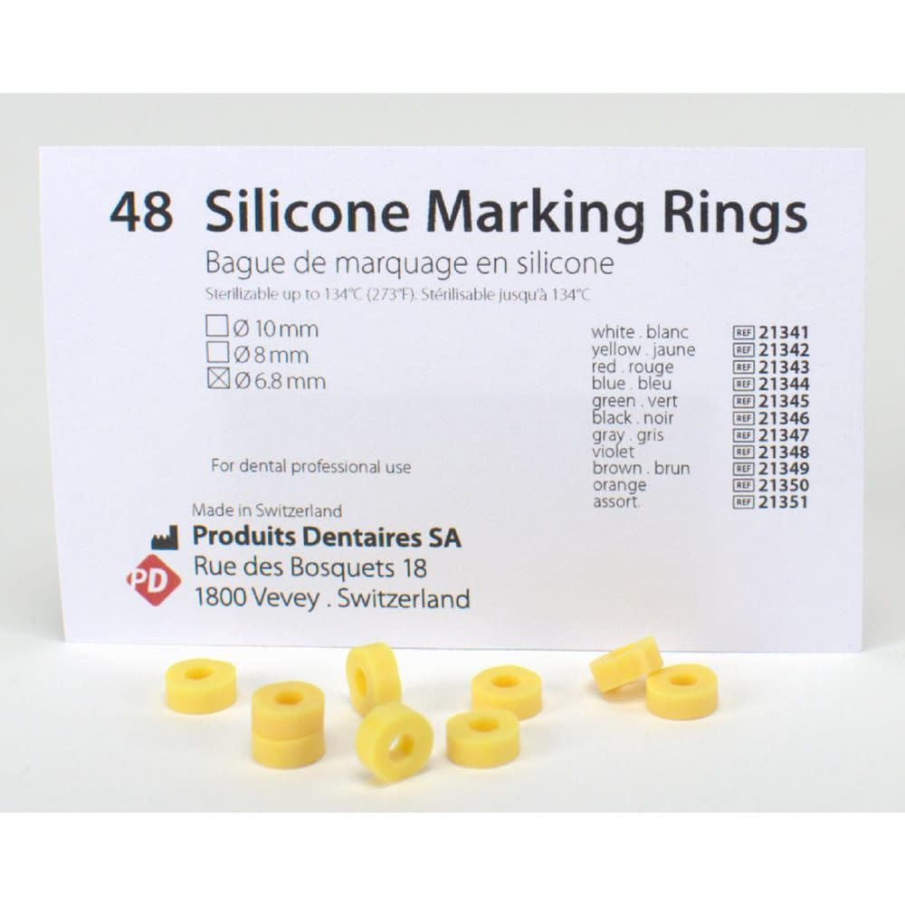 Silikon Ringe 10mm sortiert 48St